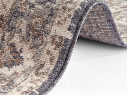 Vloerkleed Vintage Sand - Beige/Blauw