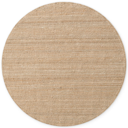 Vloerkleed Jaipur Rond - Natuurlijk goud