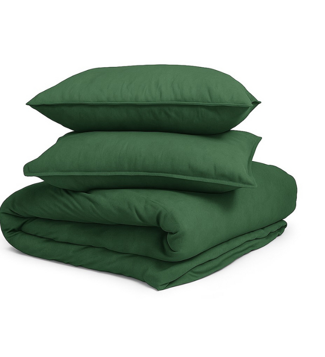 Dekbedovertrek Stonewashed - Groen