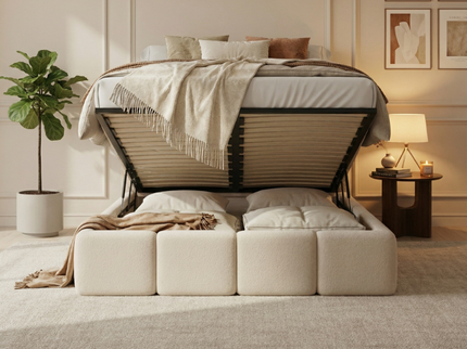 Boxspring met Opbergruimte - Ostuni