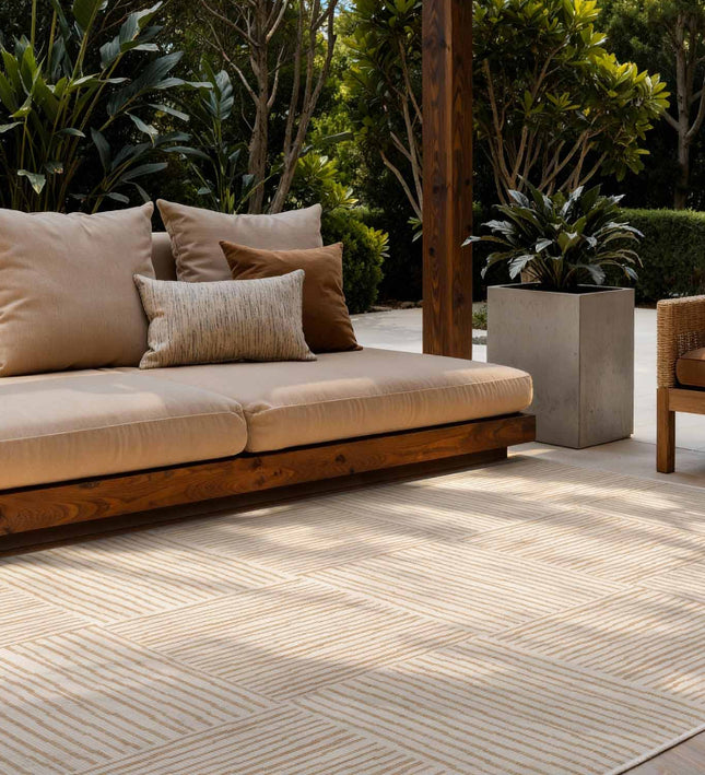 Ted Baker Vloerkleed Nightingale Rechthoekig - Jute wit