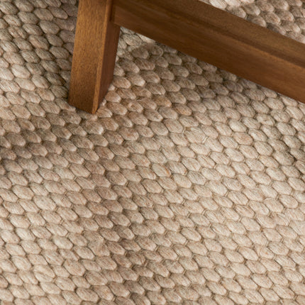 Vloerkleed Beans Rechthoekig - Natuurbeige