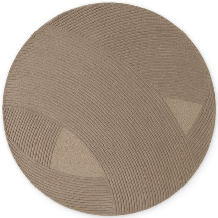 Vloerkleed Victoria Rond - Beige