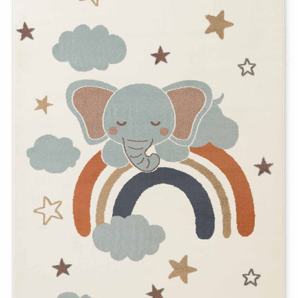 Vloerkleed Dreamy Jumbo Rechthoekig - Creme Multicolor
