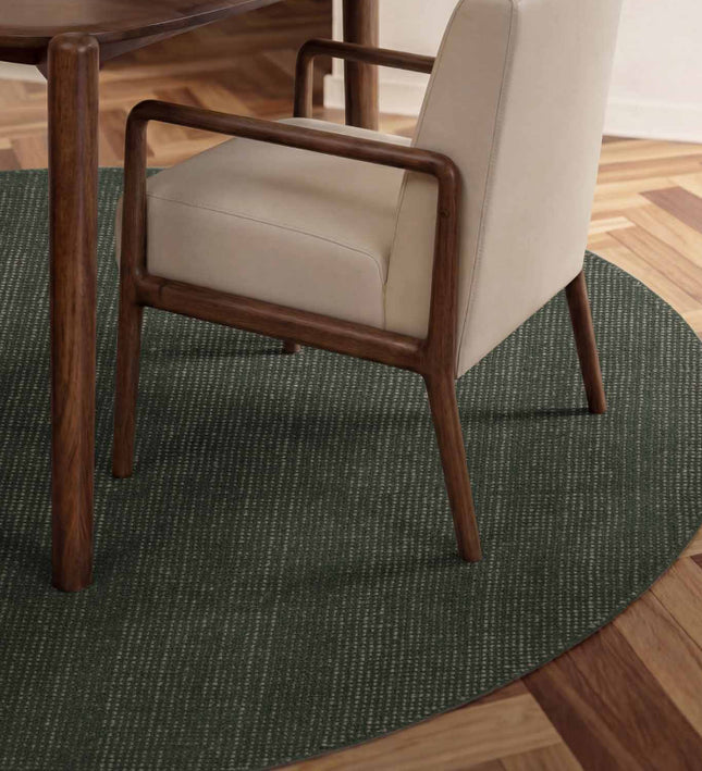 Vloerkleed Croom Rond - Groen