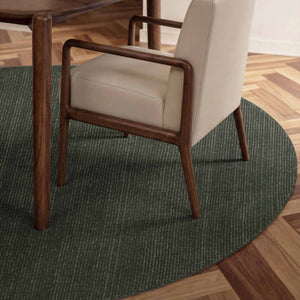 Vloerkleed Croom Rond - Groen