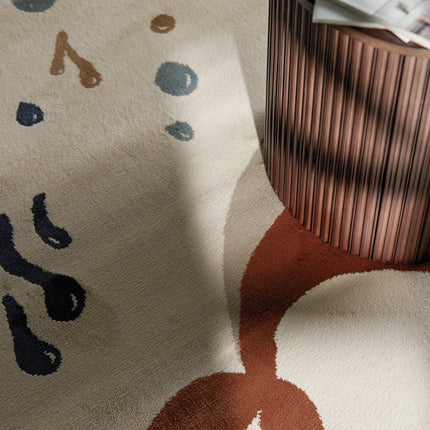 Vloerkleed Moby Rechthoekig - Creme Multicolor