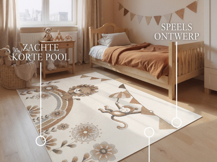 Vloerkleed Kids Lion Party