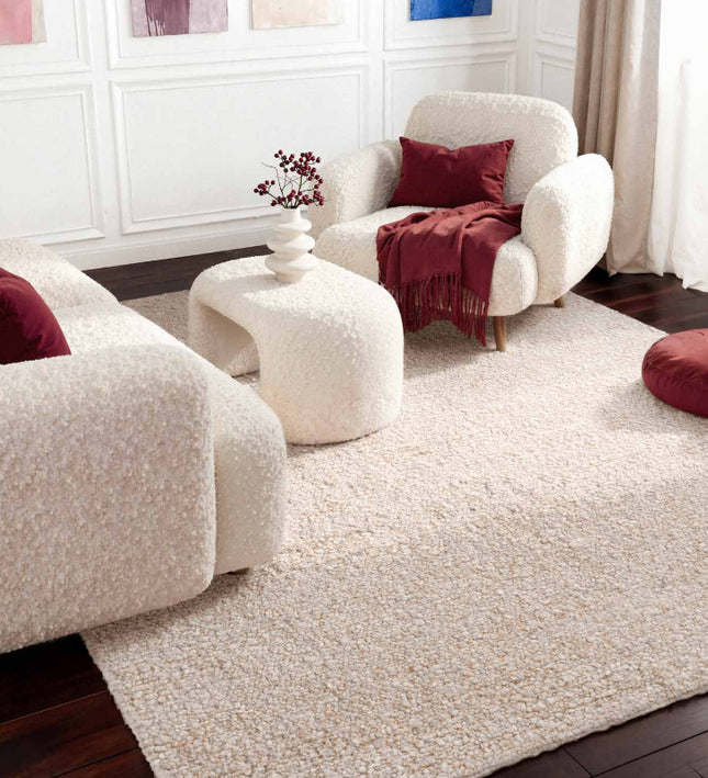 Vloerkleed Portobello Rechthoekig - Crème Beige