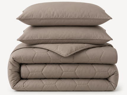 Easy Dekbed Zonder Overtrek - Taupe