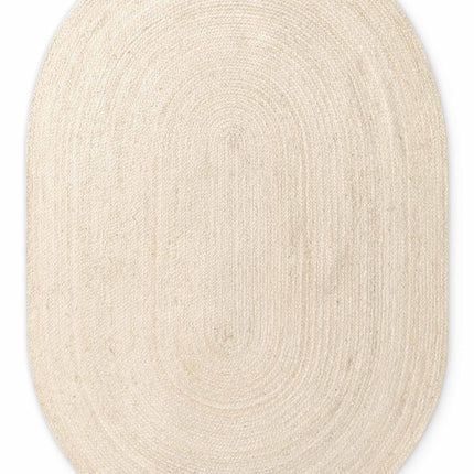Vloerkleed Rangpur Ovaal - Natuurlijk Ivoor