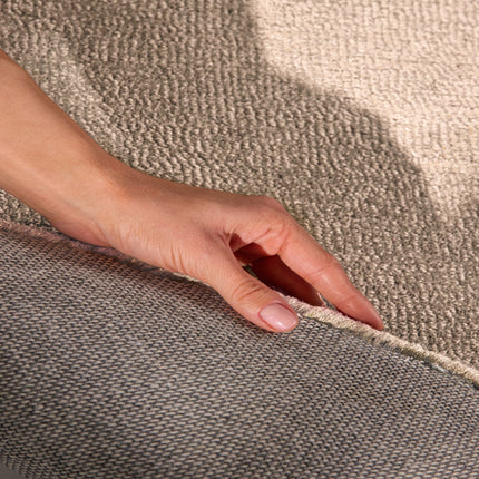 Vloerkleed Kivi Organisch - Beige