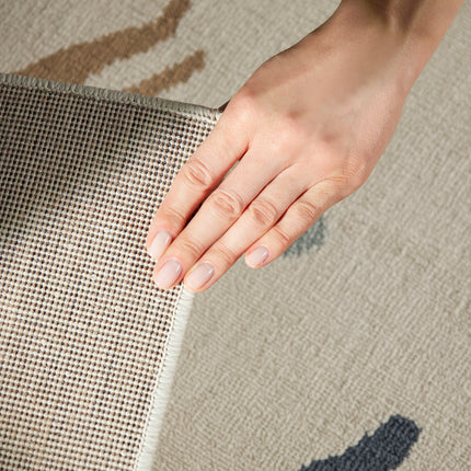 Vloerkleed Moby Rechthoekig - Creme Multicolor