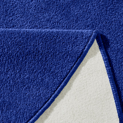 Vloerkleed Fancy Rond - blauw