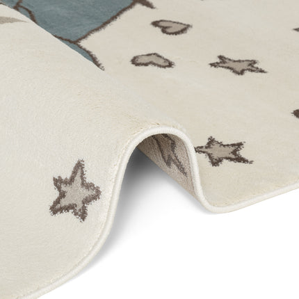 Vloerkleed Little Ellie Rechthoekig - Creme Multicolor