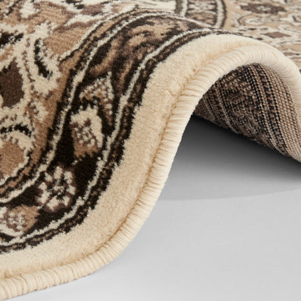 Vloerkleed Parun Tabriz Rond - beige