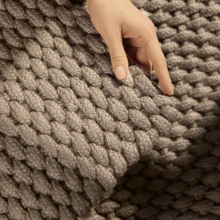 Vloerkleed Rope Rechthoekig - Beige/Grijs