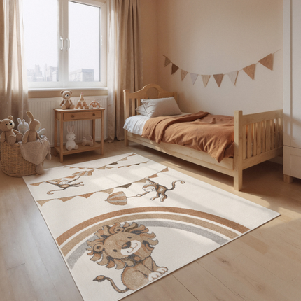 Vloerkleed Kids Monkey Party