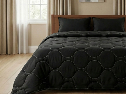 Lazy Dekbed Zonder Overtrek - Zwart