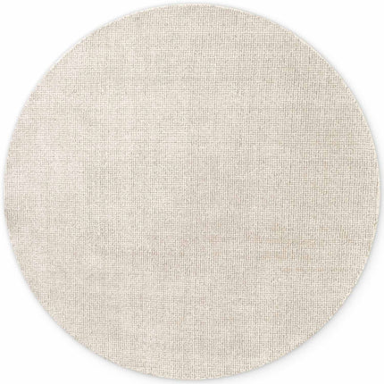 Vloerkleed Croom Rond - Natuurlijk Wit