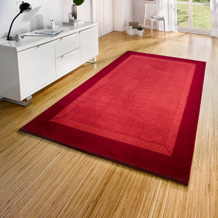 Vloerkleed Band Rechthoekig - rood