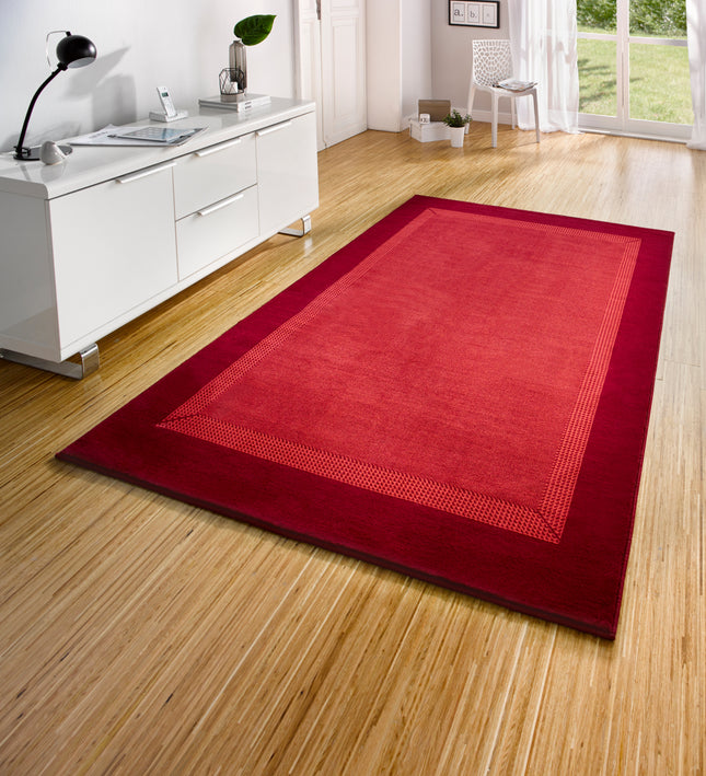 Vloerkleed Band Rechthoekig - rood
