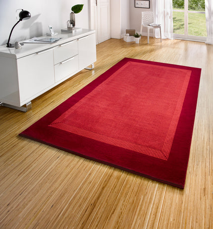 Vloerkleed Band Rechthoekig - rood