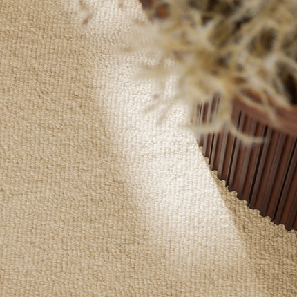 Vloerkleed Knots Rond - Lichtbeige