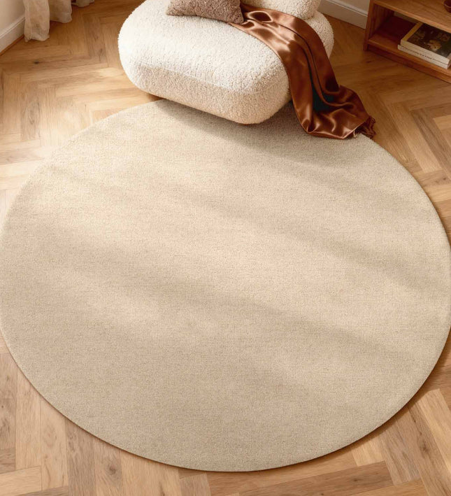 Vloerkleed Knots Rond - Lichtbeige