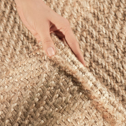 Vloerkleed Mirabelle Rechthoekig - Natuurlijk goud