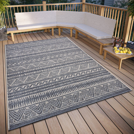 Vloerkleed Loto Rechthoekig - Grijs/Beige