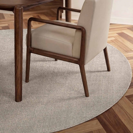 Vloerkleed Croom Rond - Natuurlijk Wit