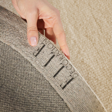 Vloerkleed Knots Rond - Lichtbeige