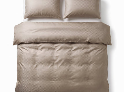 Dekbedovertrek Satin Point - Taupe