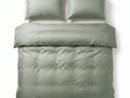 Dekbedovertrek Satin Point - Groen