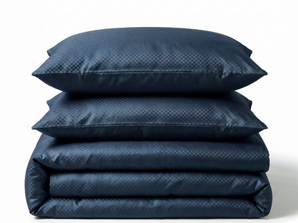 Dekbedovertrek Satin Point - Navy