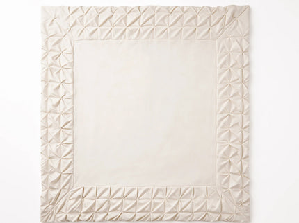 Dekbedovertrek Border Pintuck - Beige