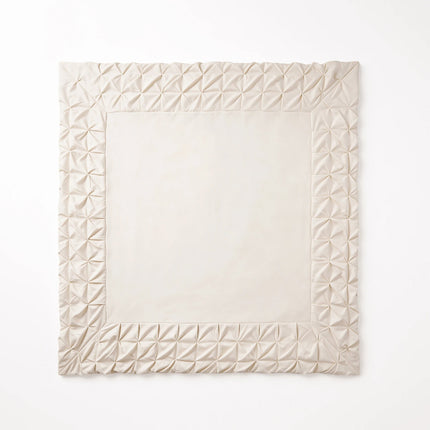 Dekbedovertrek Border Pintuck - Beige