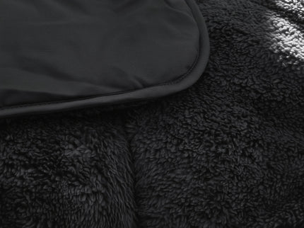 Lazy Dekbed Zonder Overtrek - Teddy - Zwart
