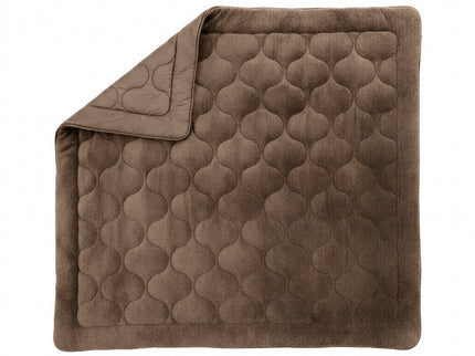 Kids Lazy Dekbed Zonder Overtrek - Teddy - Taupe/Bruin