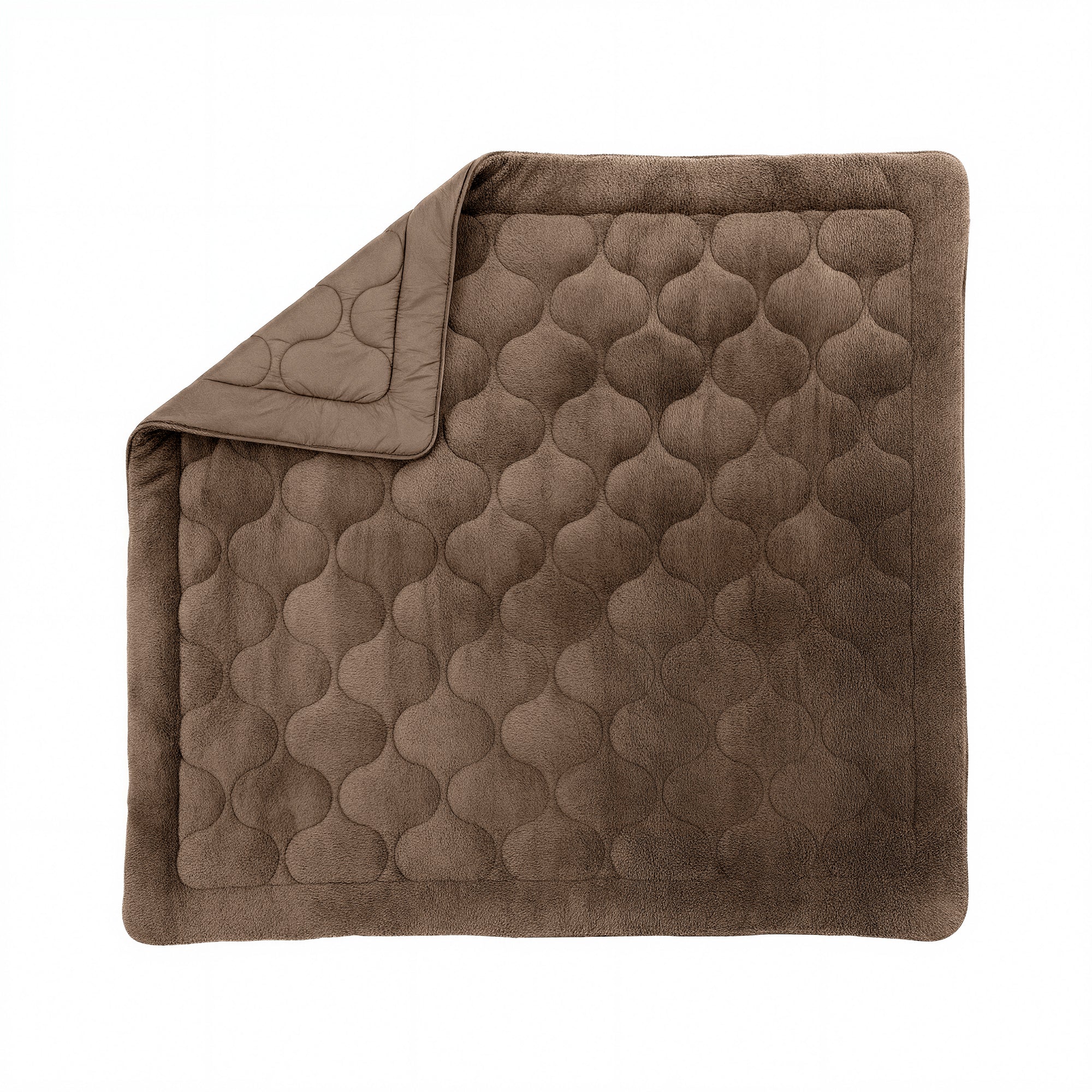 W rib teddy fleece dekbed zonder overtrek met kussensloop - Lazy - wasbaar W rib teddy fleece dekbed zonder overtrek met kussensloop - Lazy - wasbaar