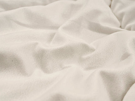 Lazy Dekbed Zonder Overtrek - Velvet - Beige/Off White