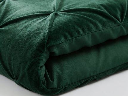 Lazy Dekbed Zonder Overtrek - Velvet Pintuck - Groen