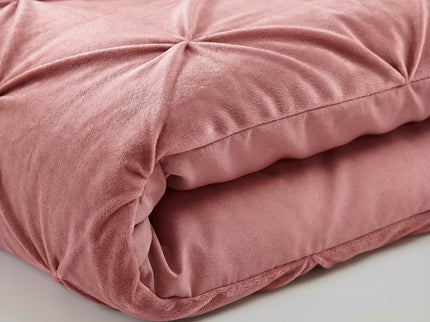 Lazy Dekbed Zonder Overtrek - Velvet Pintuck - Roze