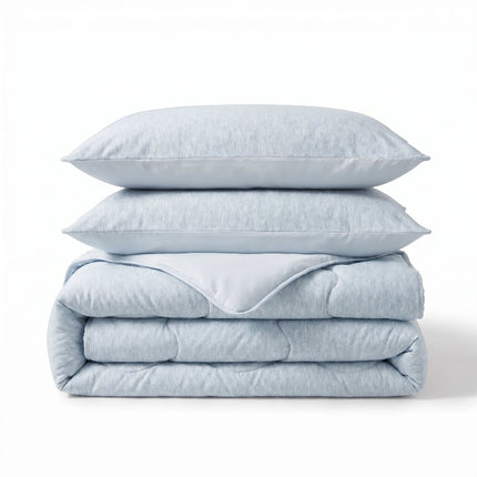 Lazy Dekbed Zonder Overtrek Verkoelend - Blauw
