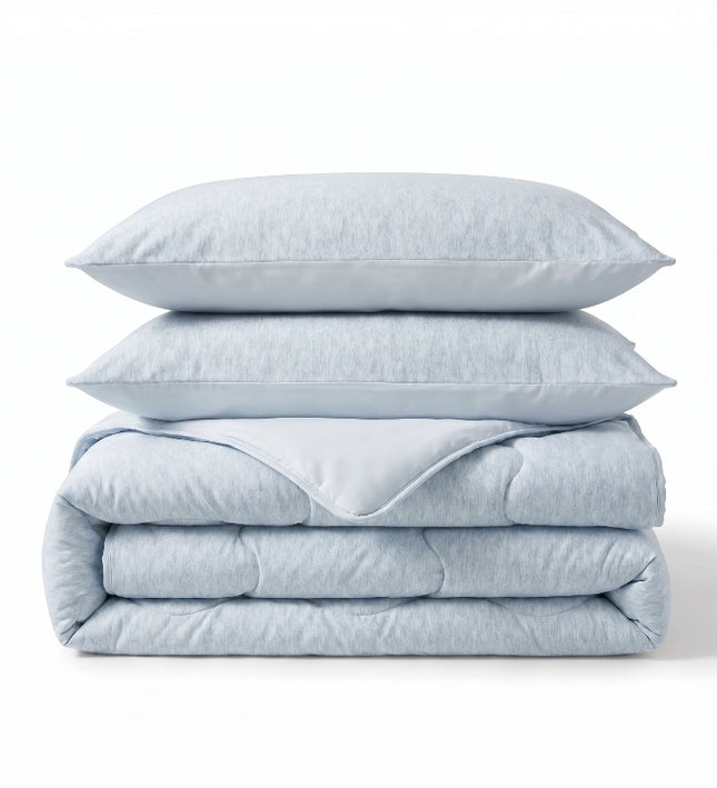 Lazy Dekbed Zonder Overtrek Verkoelend - Blauw