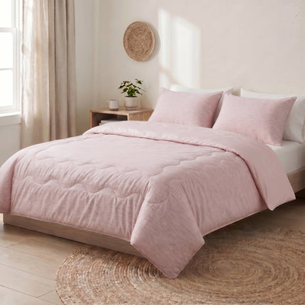 Lazy Dekbed Zonder Overtrek Verkoelend - Roze