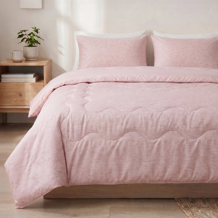 Lazy Dekbed Zonder Overtrek Verkoelend - Roze