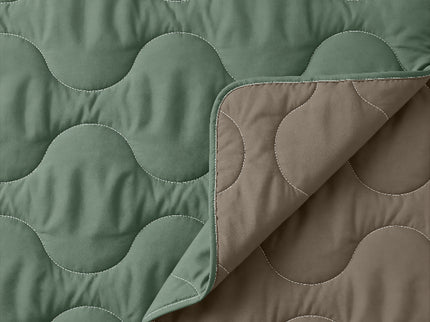 Lazy Dekbed Zonder Overtrek - Groen/Kaki