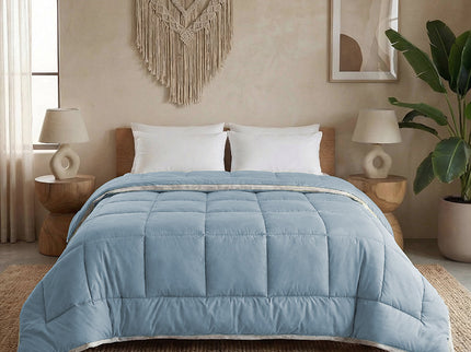 Lazy Dekbed Zonder Overtrek - 3D Air - Blauw